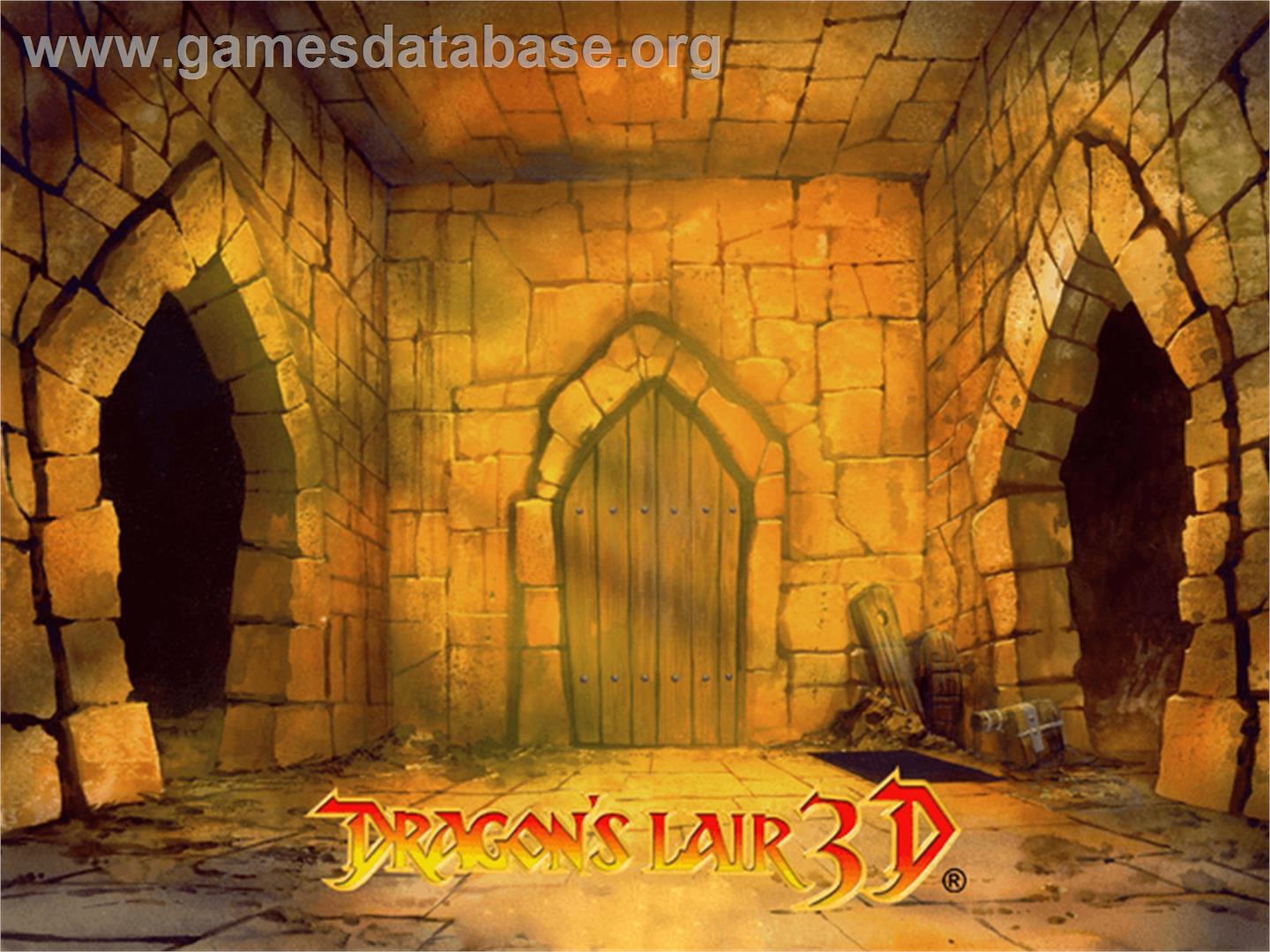 Dragon's Lair 3D: Return to the Lair - Microsoft Xbox - Artwork - Title Screen
