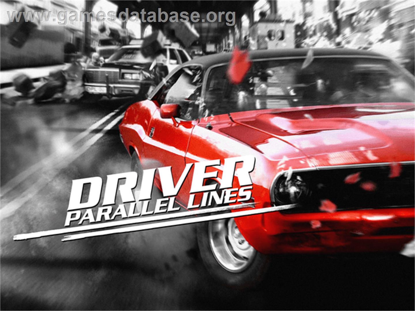 Driver: Parallel Lines - Microsoft Xbox - Artwork - Title Screen