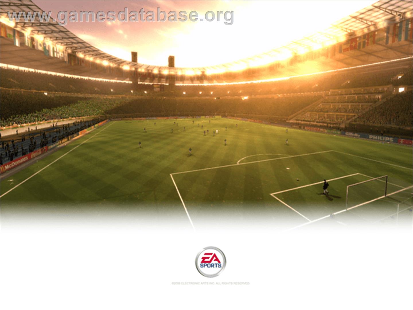 FIFA World Cup: Germany 2006 - Microsoft Xbox - Artwork - Title Screen