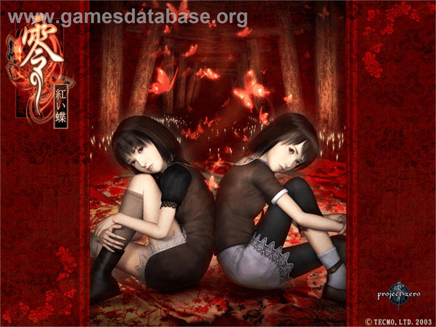 Fatal Frame - Microsoft Xbox - Artwork - Title Screen