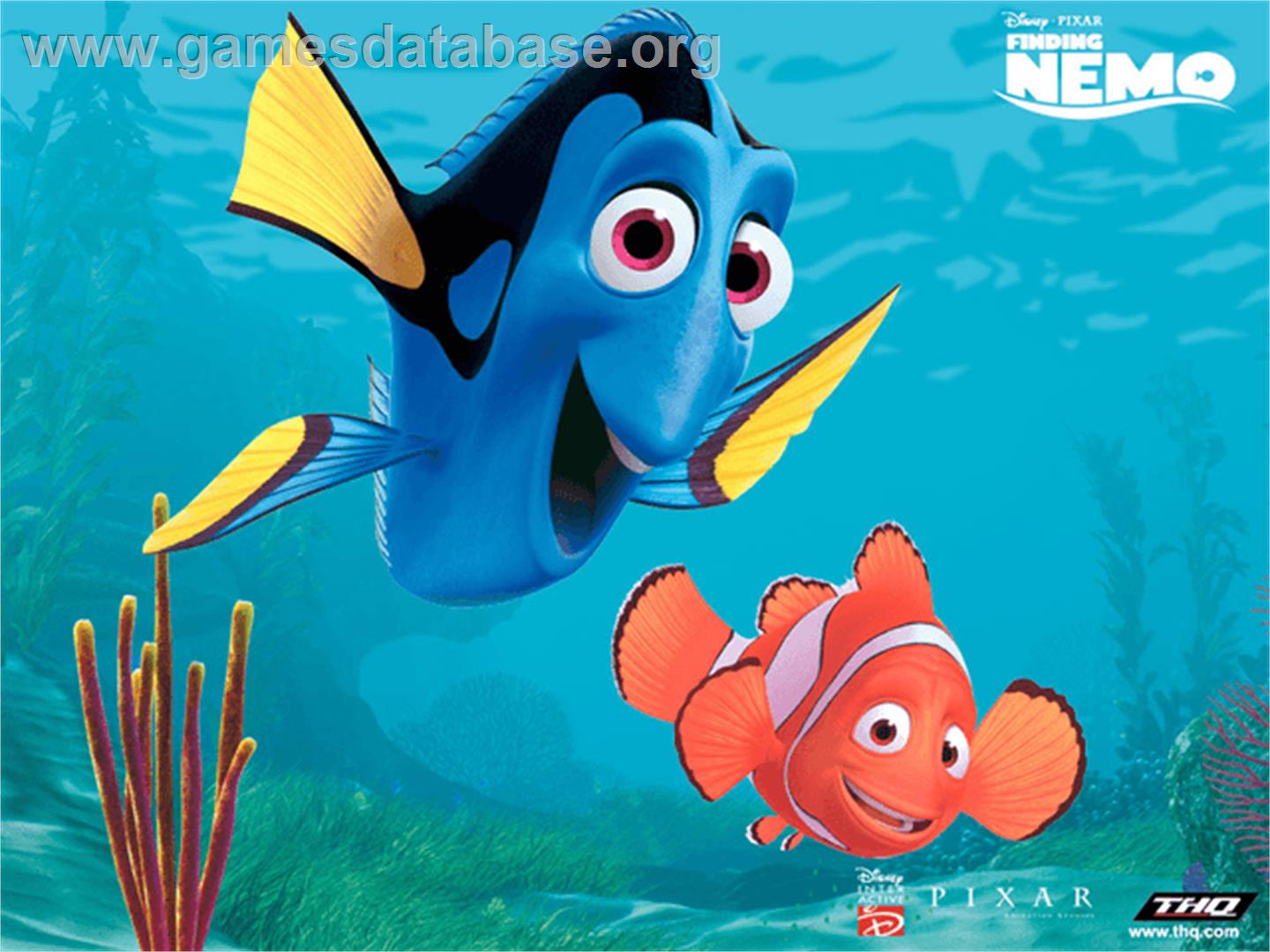 Finding Nemo - Microsoft Xbox - Artwork - Title Screen
