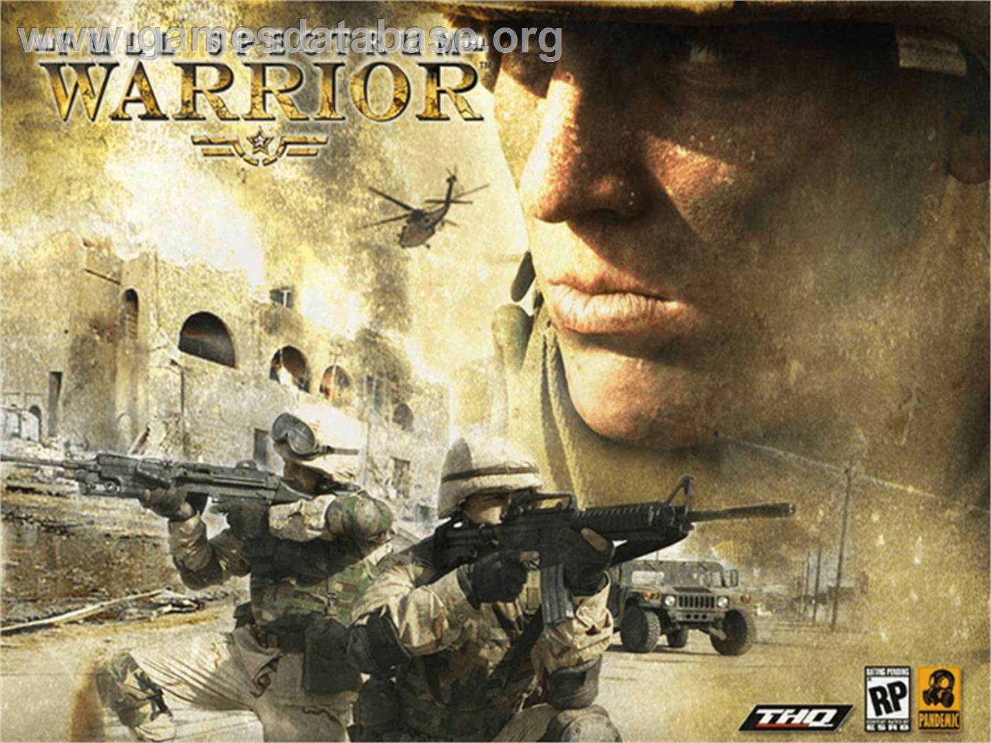 Full Spectrum Warrior: Ten Hammers - Microsoft Xbox - Artwork - Title Screen