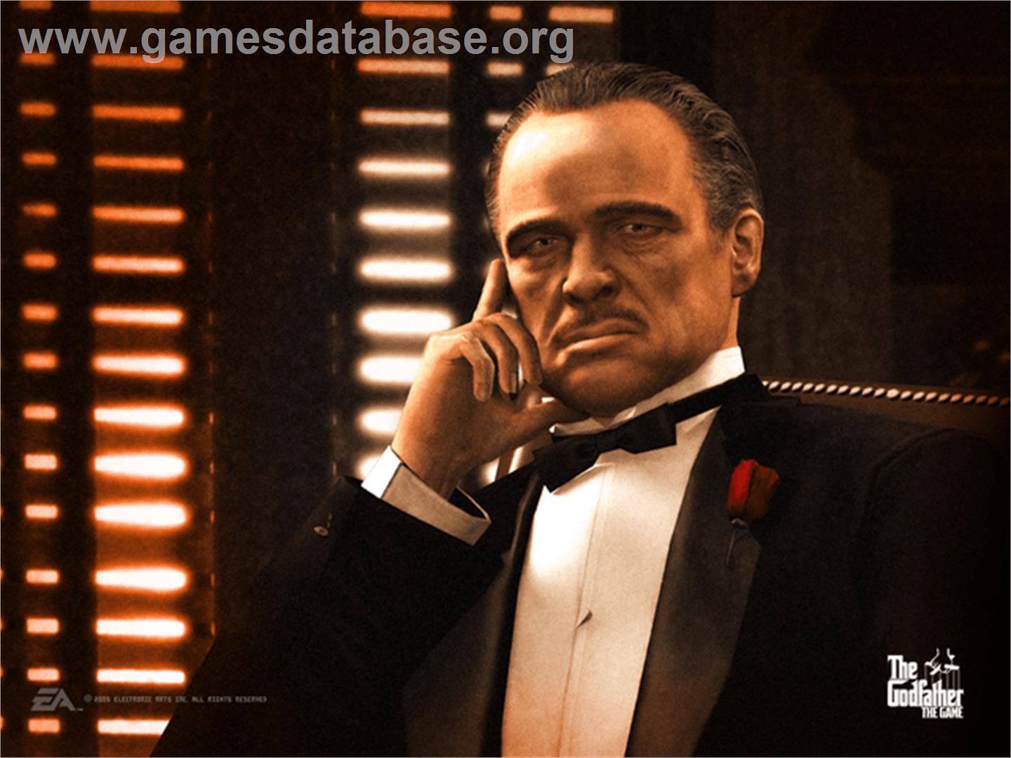 Godfather (Limited Edition) - Microsoft Xbox - Artwork - Title Screen