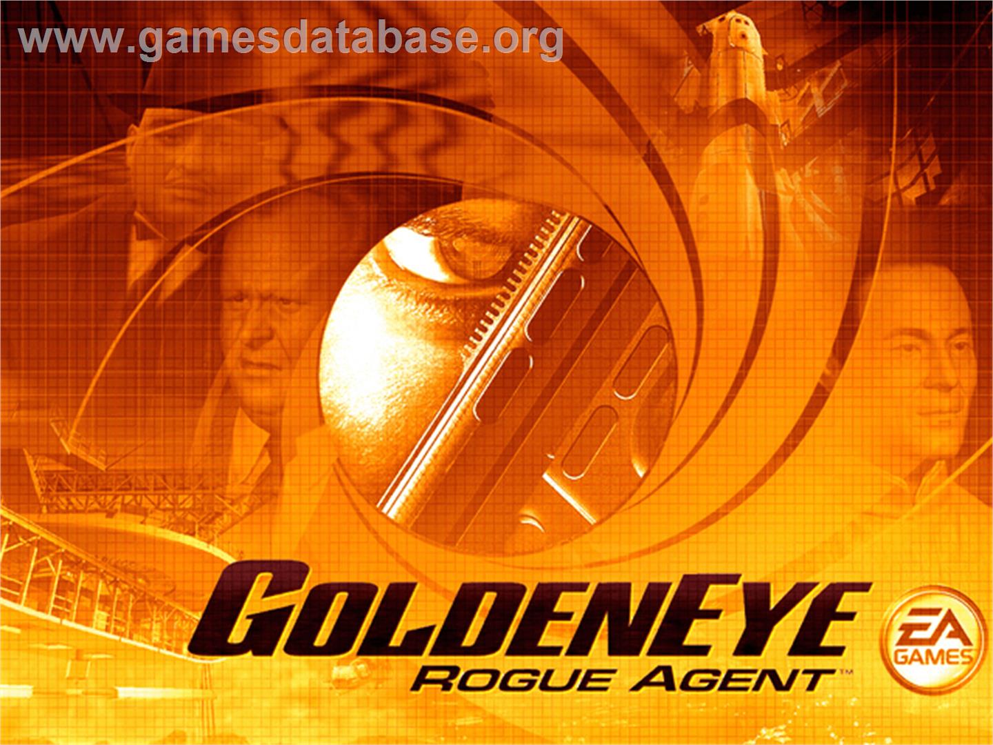 GoldenEye: Rogue Agent - Microsoft Xbox - Artwork - Title Screen