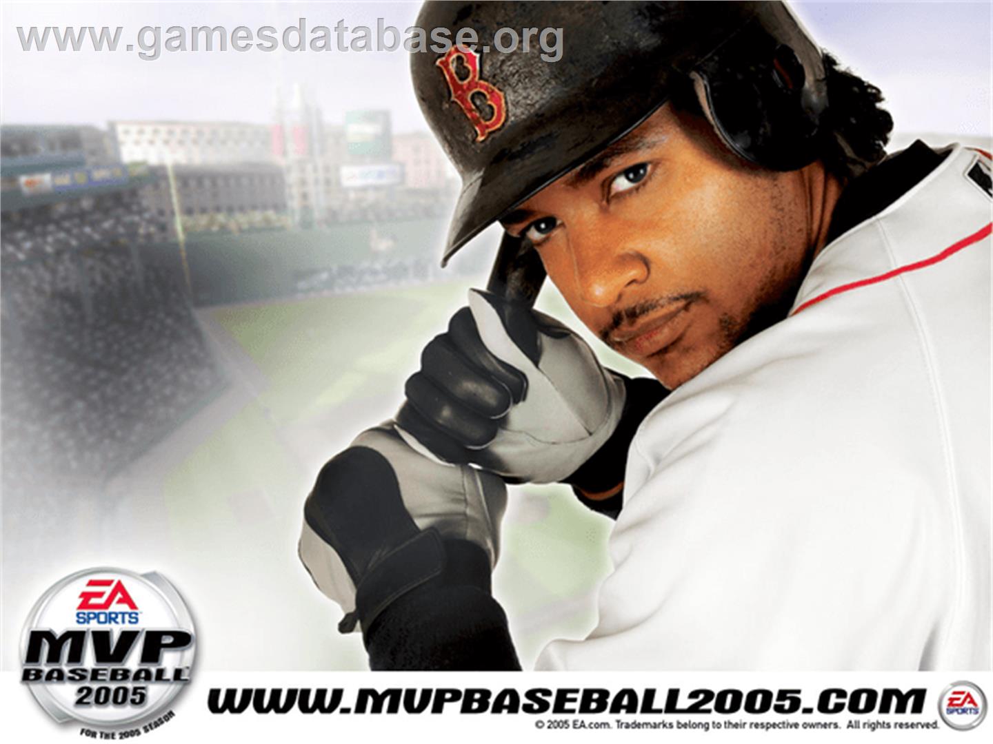 MVP Baseball 2005 - Microsoft Xbox - Artwork - Title Screen