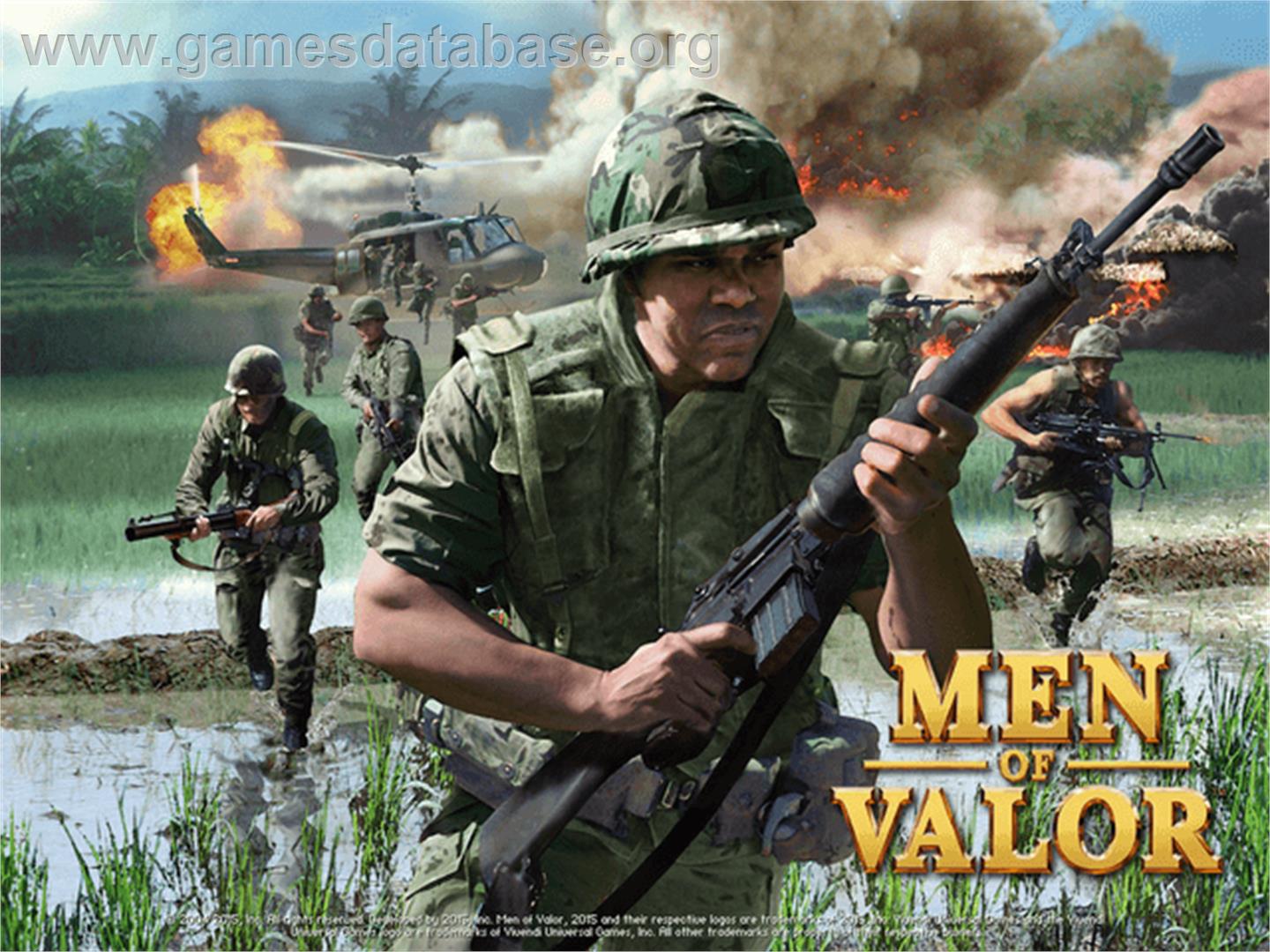 Men of Valor - Microsoft Xbox - Artwork - Title Screen