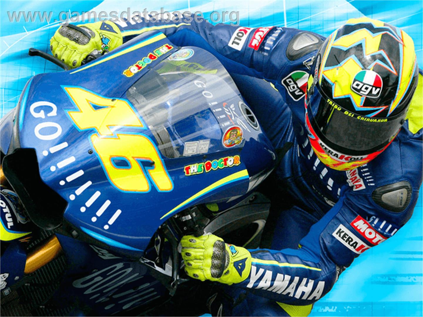 MotoGP: Ultimate Racing Technology 3 - Microsoft Xbox - Artwork - Title Screen