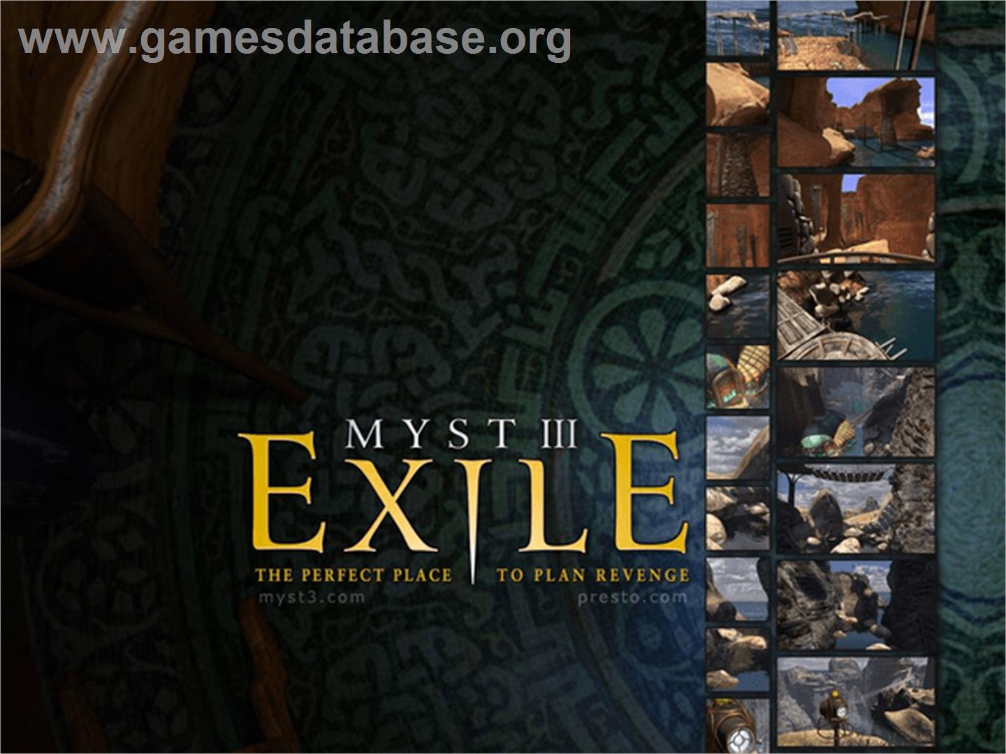 Myst III: Exile - Microsoft Xbox - Artwork - Title Screen