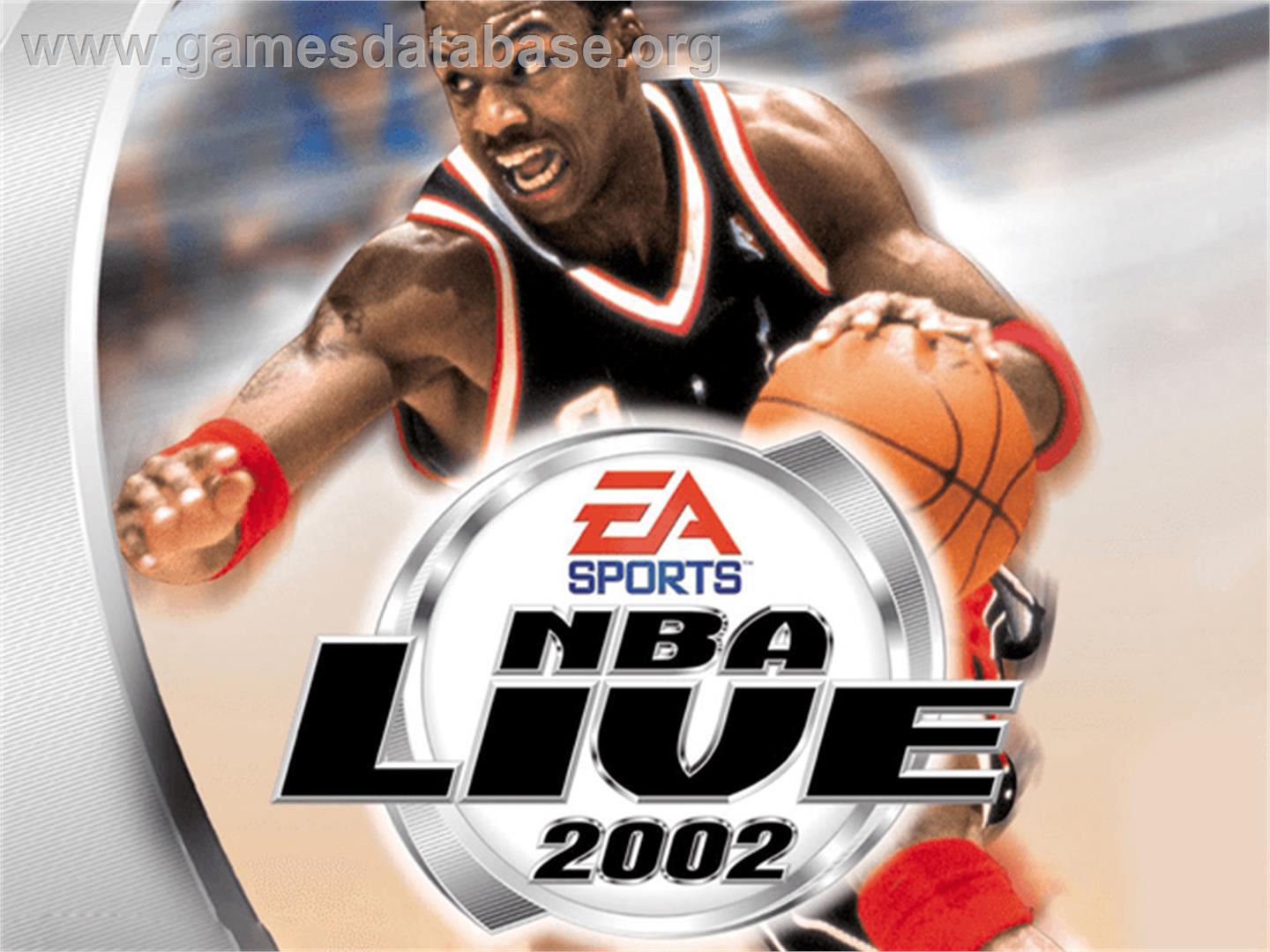 NBA Live 2002 - Microsoft Xbox - Artwork - Title Screen