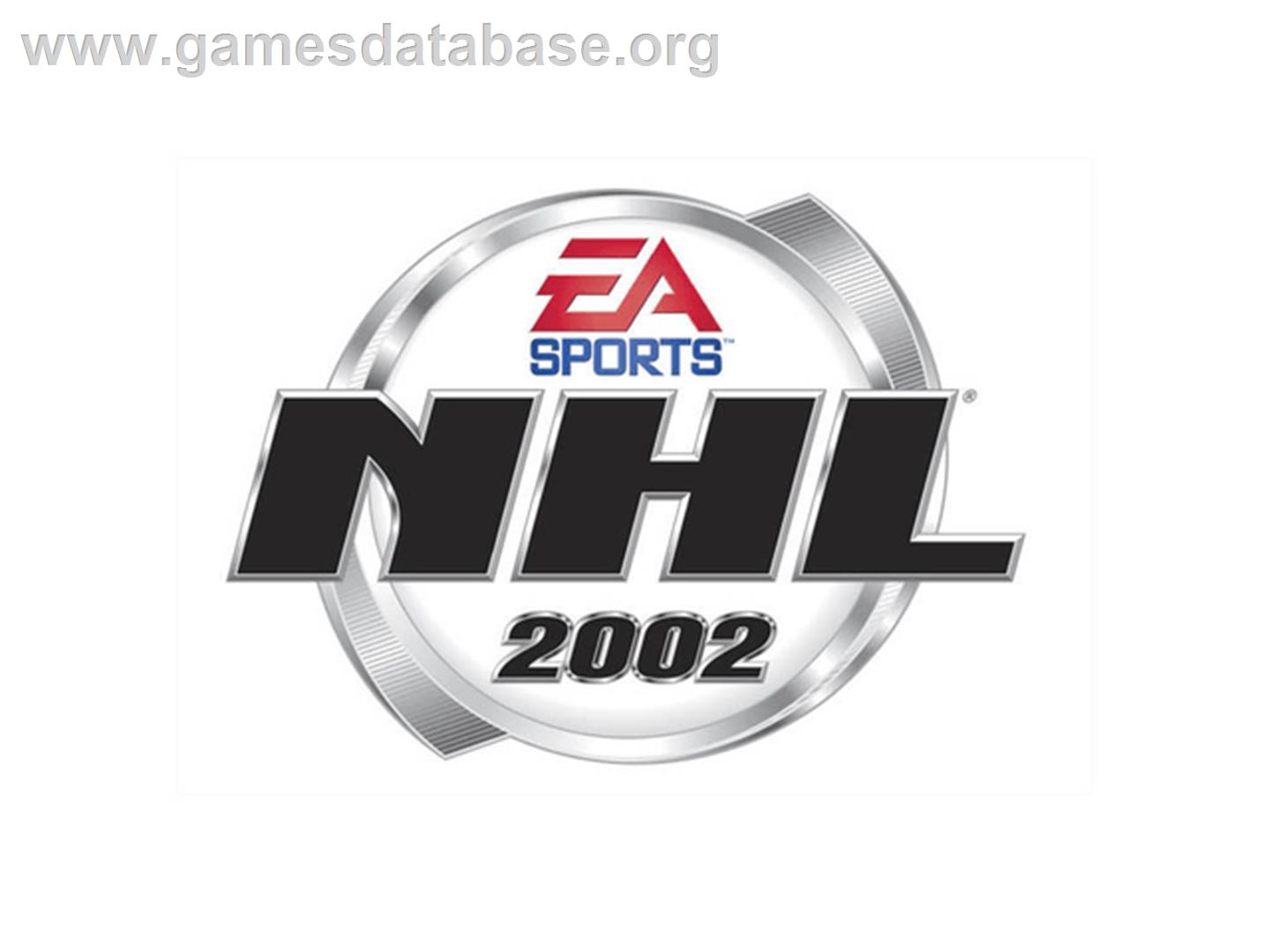 NHL 2002 - Microsoft Xbox - Artwork - Title Screen