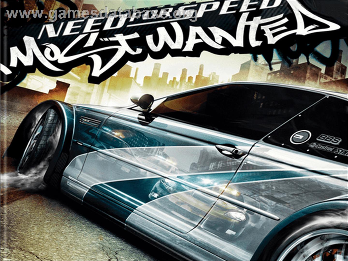 Need for Speed: Most Wanted - Microsoft Xbox - Artwork - Title Screen