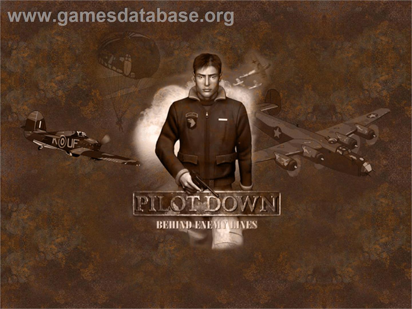 Pilot Down: Behind Enemy Lines - Microsoft Xbox - Artwork - Title Screen