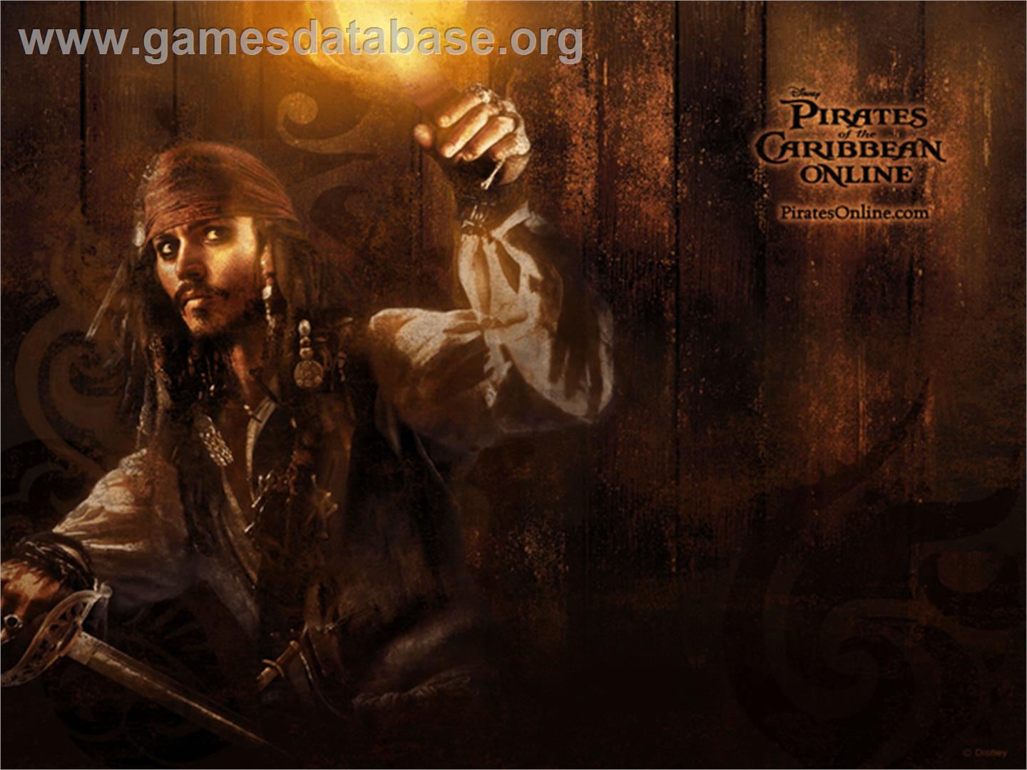 Pirates of the Caribbean - Microsoft Xbox - Artwork - Title Screen