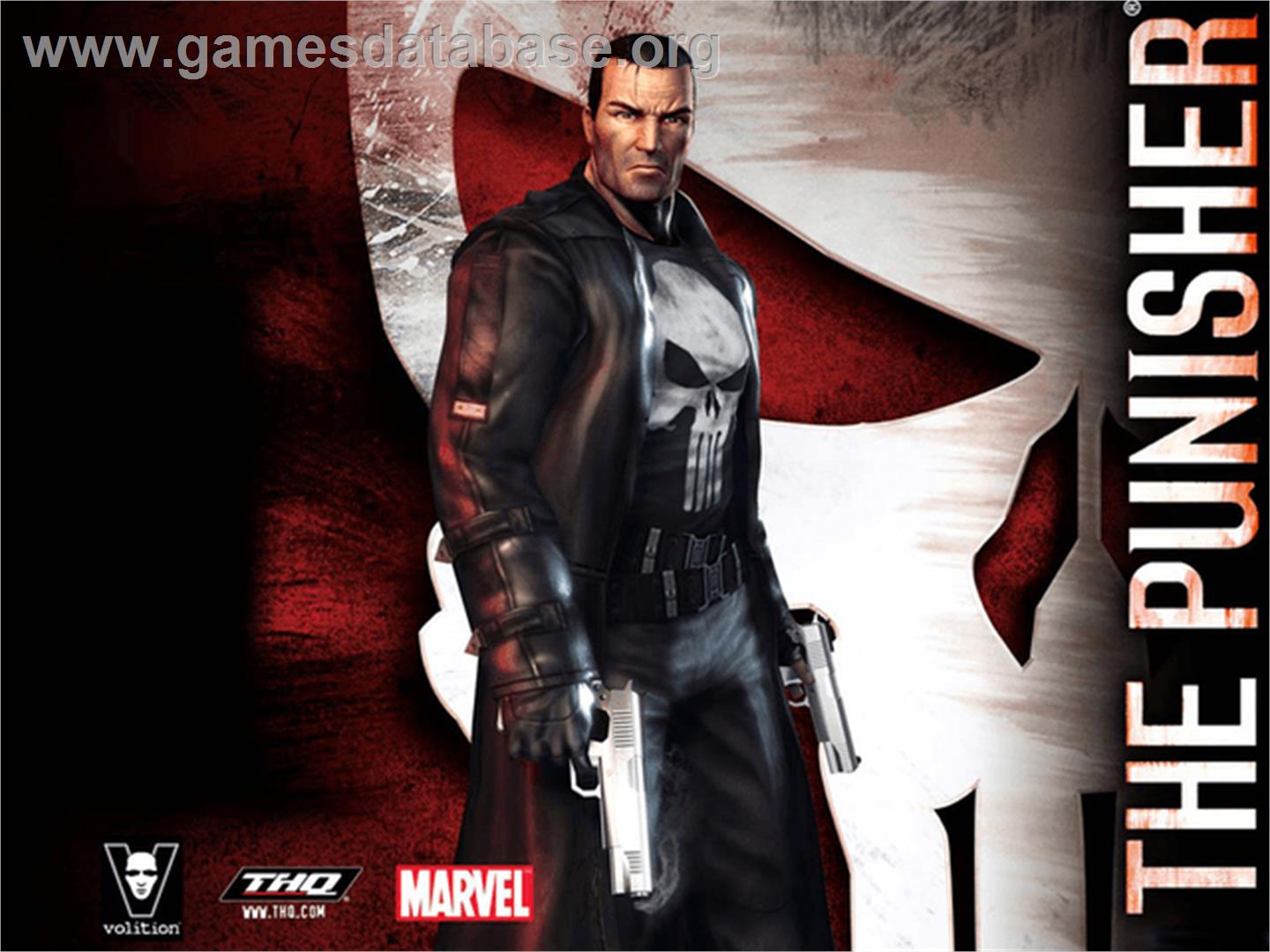 Punisher, The - Microsoft Xbox - Artwork - Title Screen