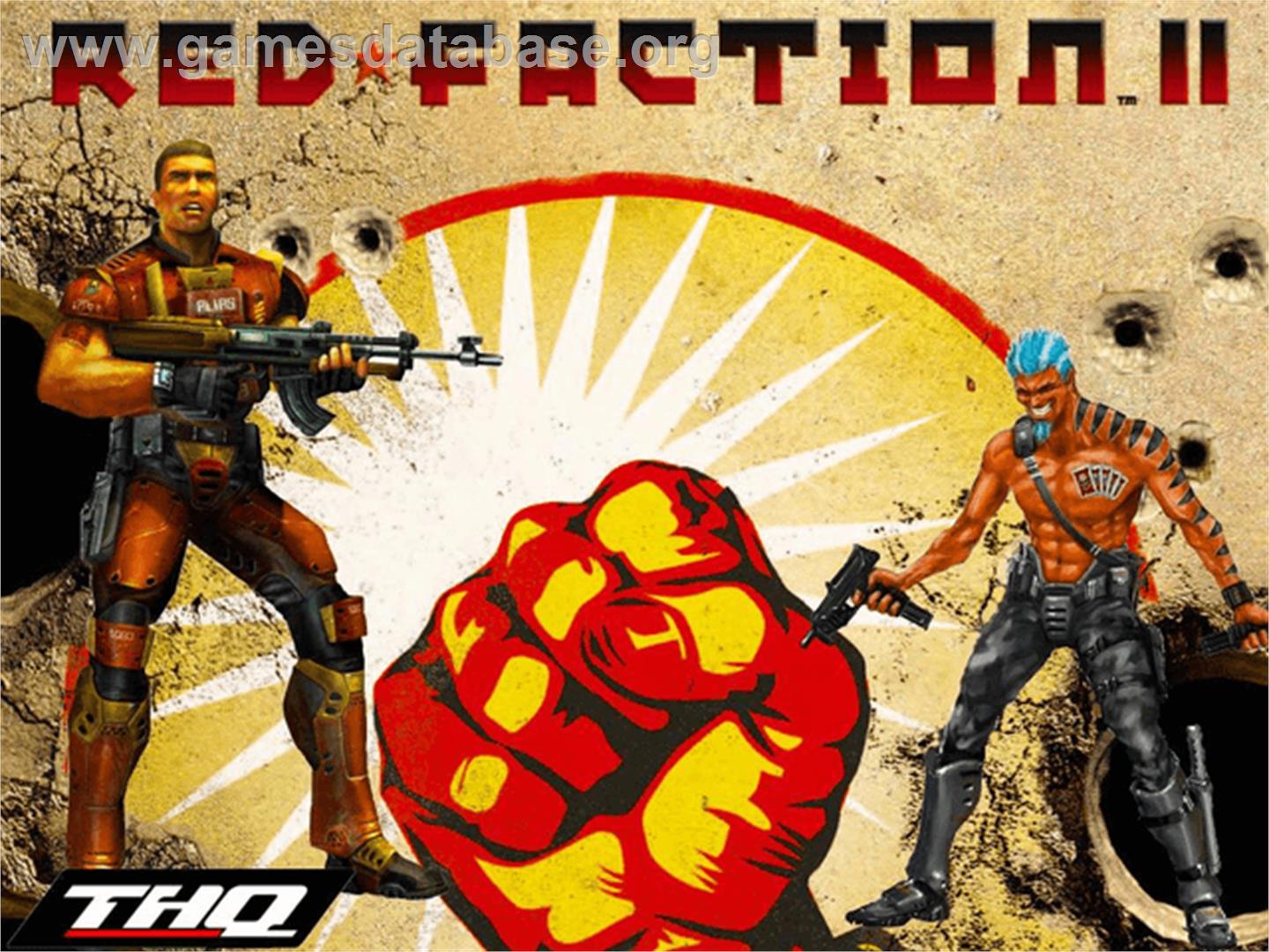 Red Faction 2 - Microsoft Xbox - Artwork - Title Screen