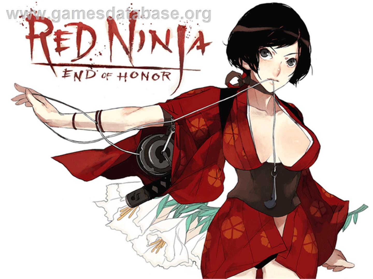 Red Ninja: End of Honor - Microsoft Xbox - Artwork - Title Screen