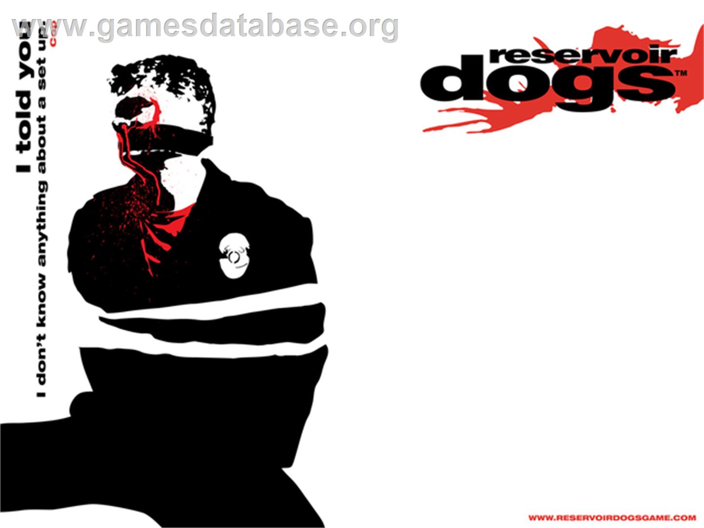 Reservoir Dogs - Microsoft Xbox - Artwork - Title Screen