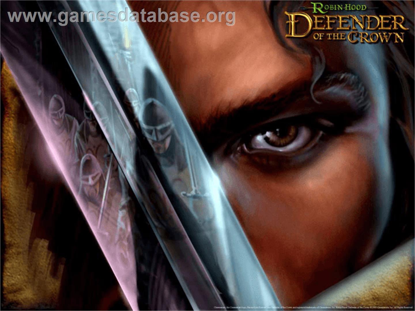 Robin Hood: Defender of the Crown - Microsoft Xbox - Artwork - Title Screen