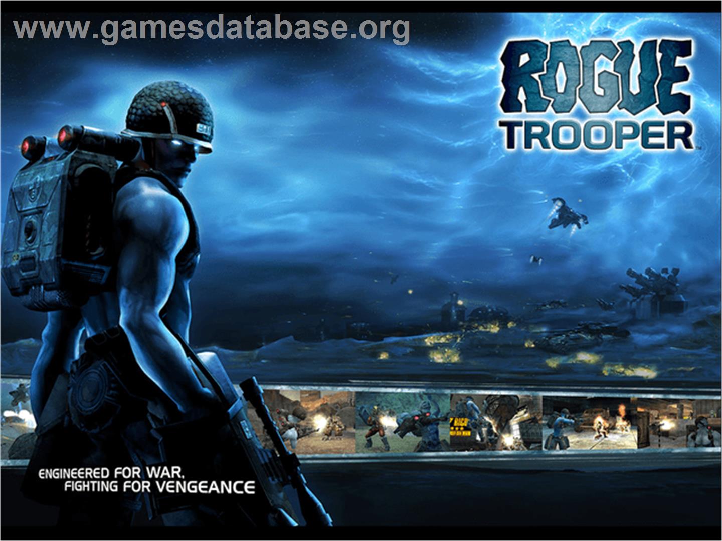 Rogue Trooper - Microsoft Xbox - Artwork - Title Screen