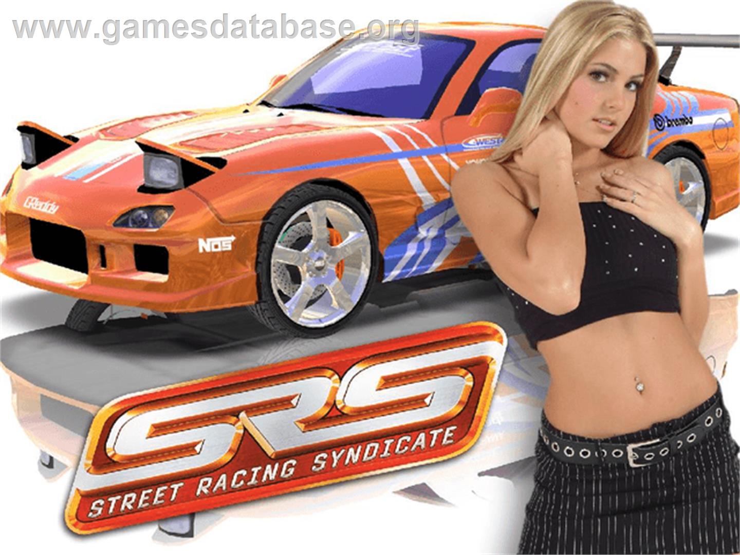 SRS: Street Racing Syndicate - Microsoft Xbox - Artwork - Title Screen