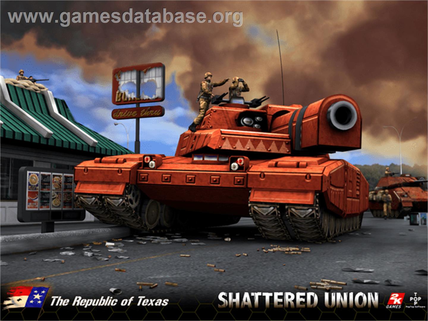 Shattered Union - Microsoft Xbox - Artwork - Title Screen