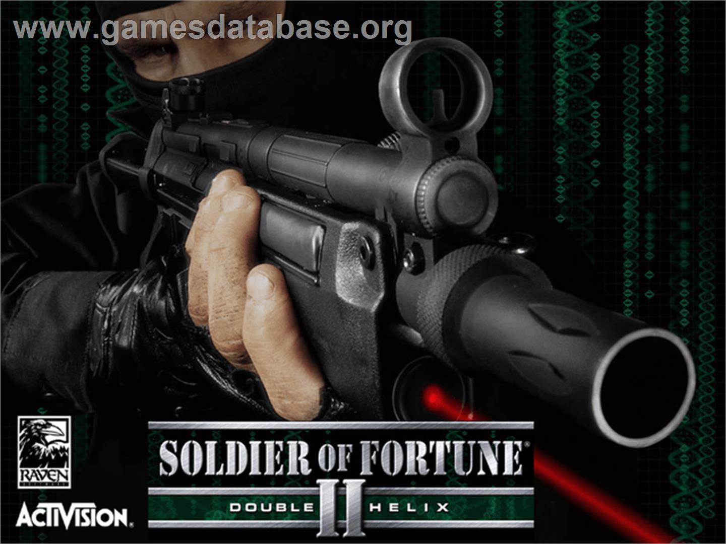 Soldier of Fortune II: Double Helix - Microsoft Xbox - Artwork - Title Screen