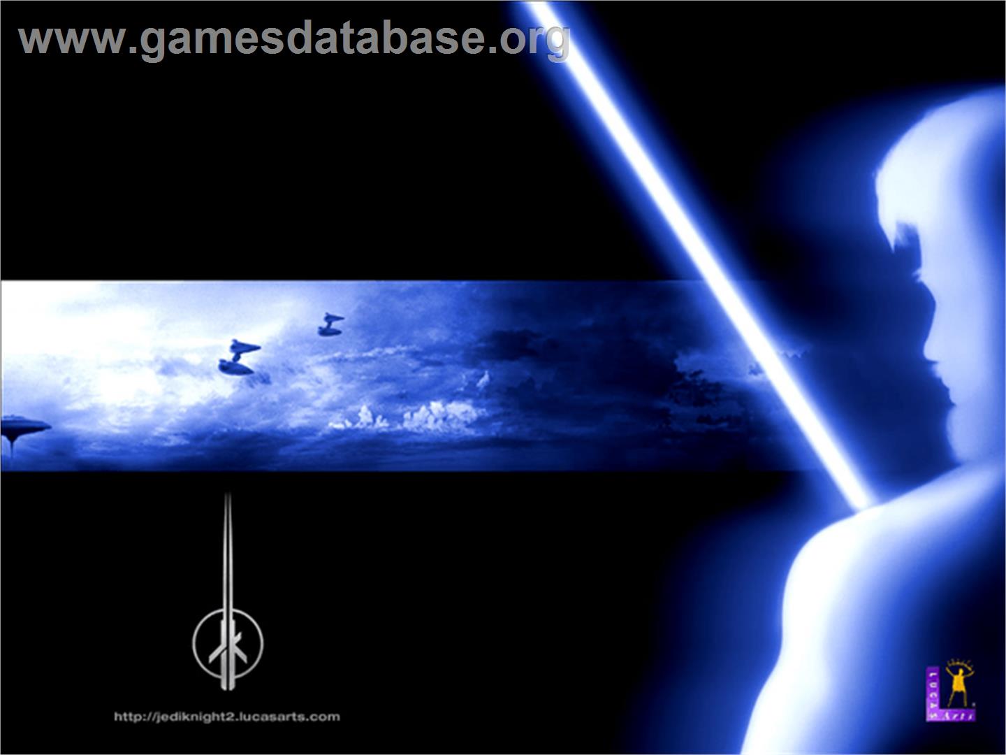 Star Wars: Jedi Knight II - Jedi Outcast - Microsoft Xbox - Artwork - Title Screen