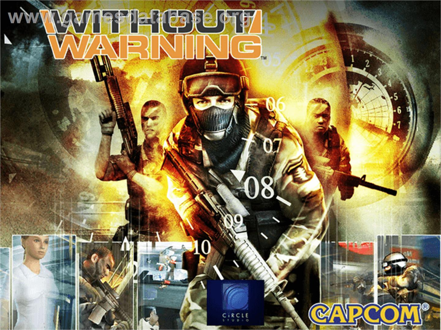 Without Warning - Microsoft Xbox - Artwork - Title Screen