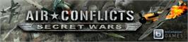 Banner artwork for Air Conflicts: Secret Wars.