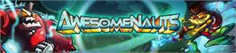 Banner artwork for Awesomenauts.