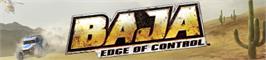 Banner artwork for BAJA: Edge of Control.