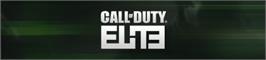 Banner artwork for Call of Duty® ELITE.