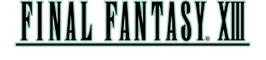 Banner artwork for FINAL FANTASY XIII.