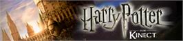 Banner artwork for Harry Potter for Kinect.