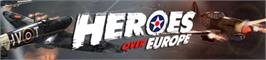 Banner artwork for Heroes Over Europe.