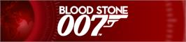 Banner artwork for James Bond 007: Blood Stone.