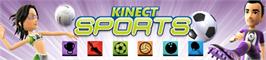 Banner artwork for Kinect Sports.
