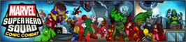 Banner artwork for Marvel Super Hero Squad: Comic Combat.