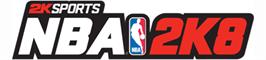 Banner artwork for NBA 2K8.