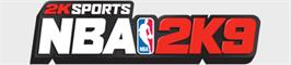 Banner artwork for NBA 2K9.