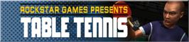 Banner artwork for Rockstar Table Tennis.