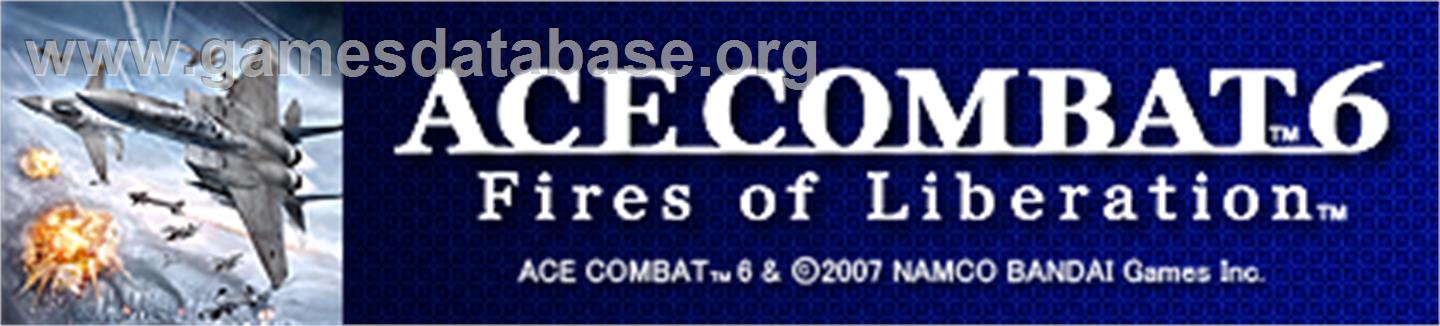 ACE COMBAT 6 - Microsoft Xbox 360 - Artwork - Banner
