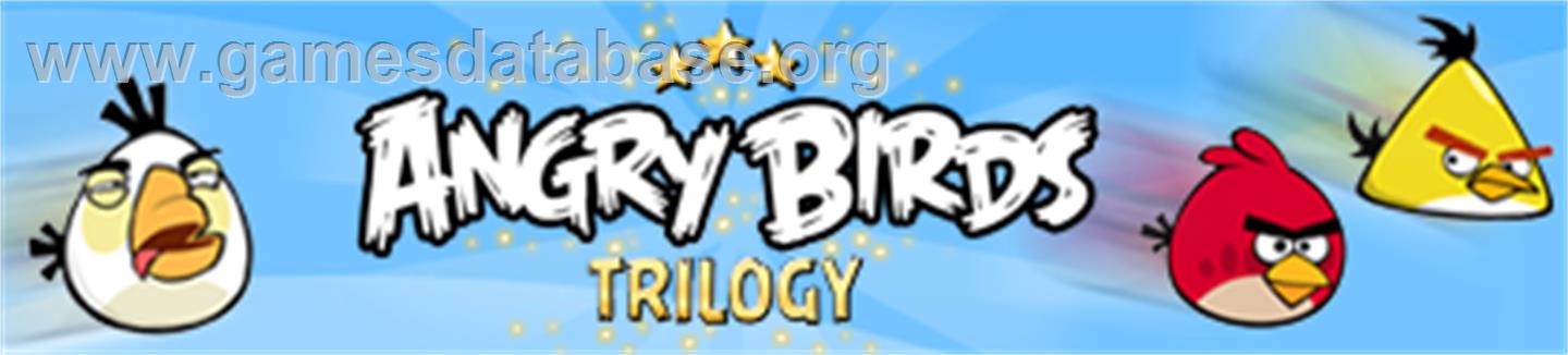 Angry Birds Trilogy - Microsoft Xbox 360 - Artwork - Banner