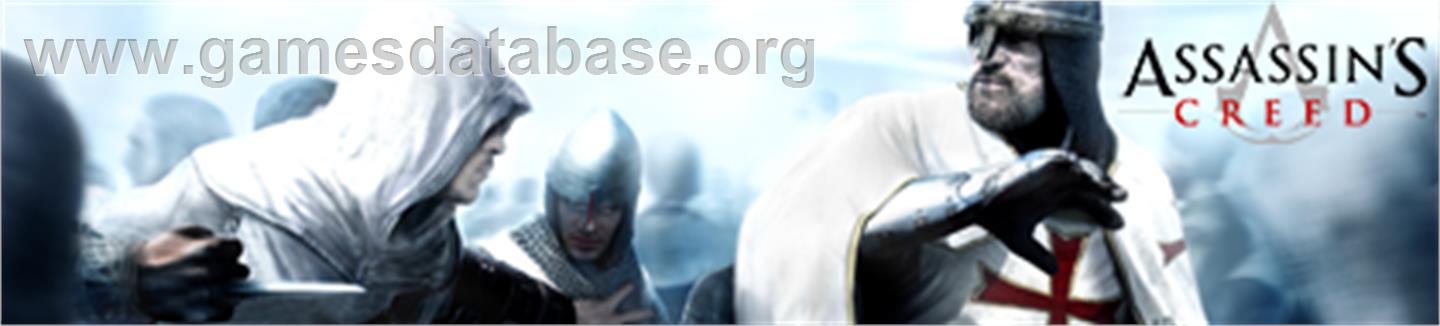 Assassin's Creed - Microsoft Xbox 360 - Artwork - Banner