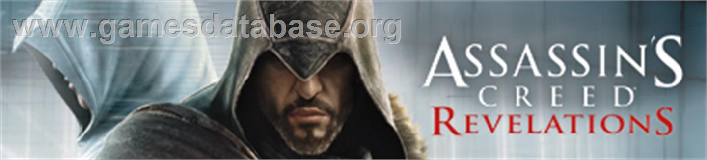 Assassin's Creed Revelations - Microsoft Xbox 360 - Artwork - Banner