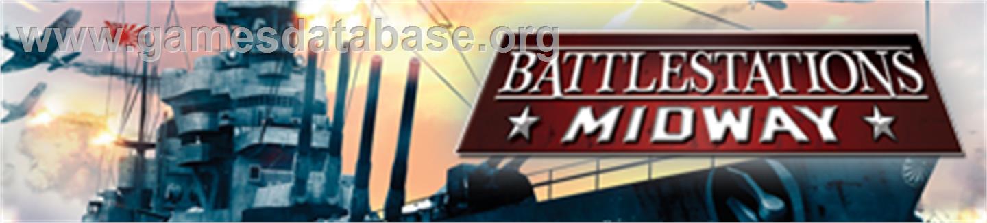 Battlestations: Midway - Microsoft Xbox 360 - Artwork - Banner