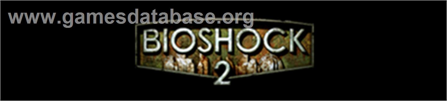 BioShock 2 - Microsoft Xbox 360 - Artwork - Banner