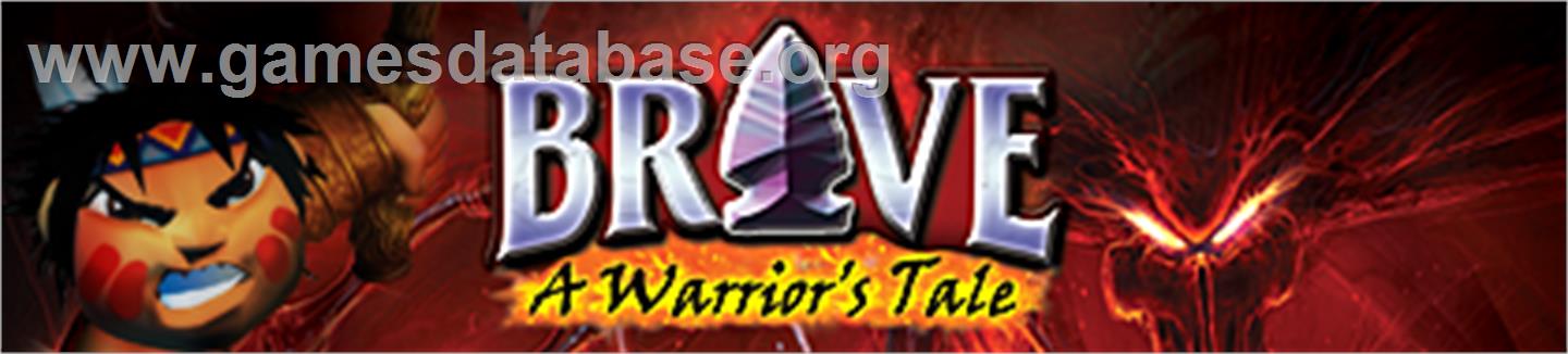 Brave- Warrior's Tale - Microsoft Xbox 360 - Artwork - Banner