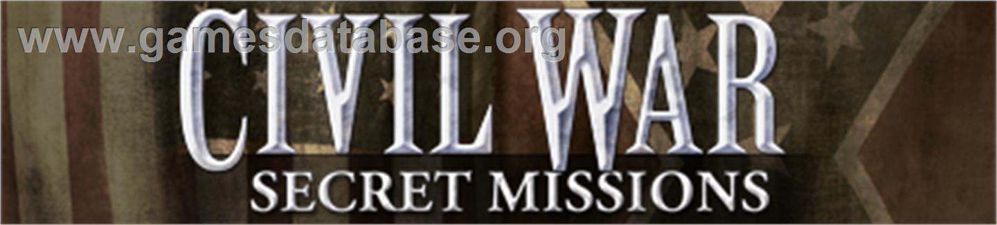 CW: Secret Missions - Microsoft Xbox 360 - Artwork - Banner