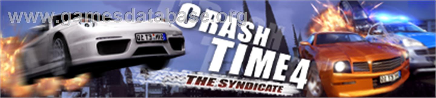 Crash Time 4 - The Syndicate - Microsoft Xbox 360 - Artwork - Banner
